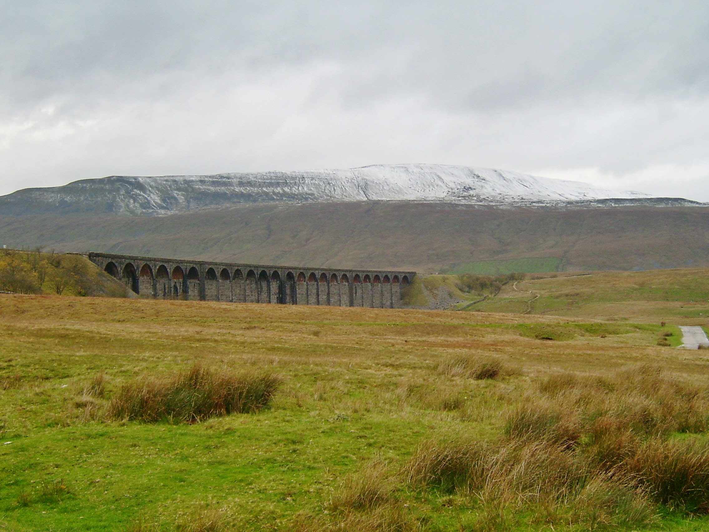 Picture of the mountain Whernside in the Yorkshire Dales